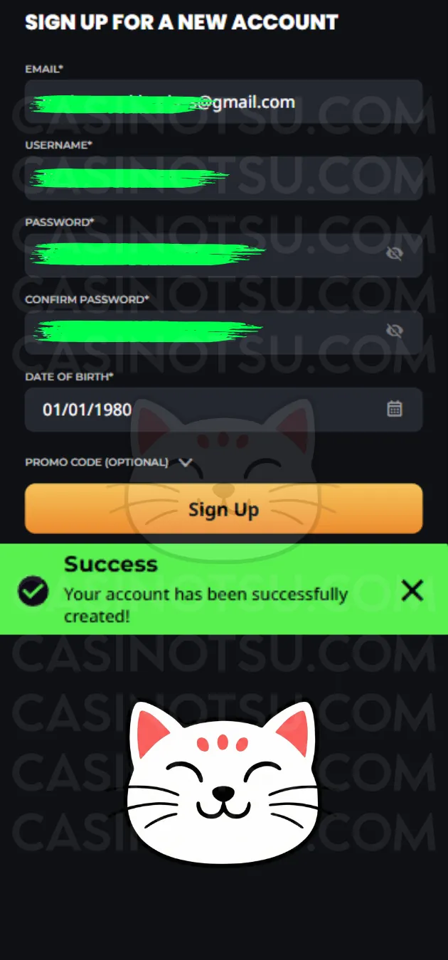 Step 4: ボーナス：200%初回入金ボーナス（最大$7,500）を適用